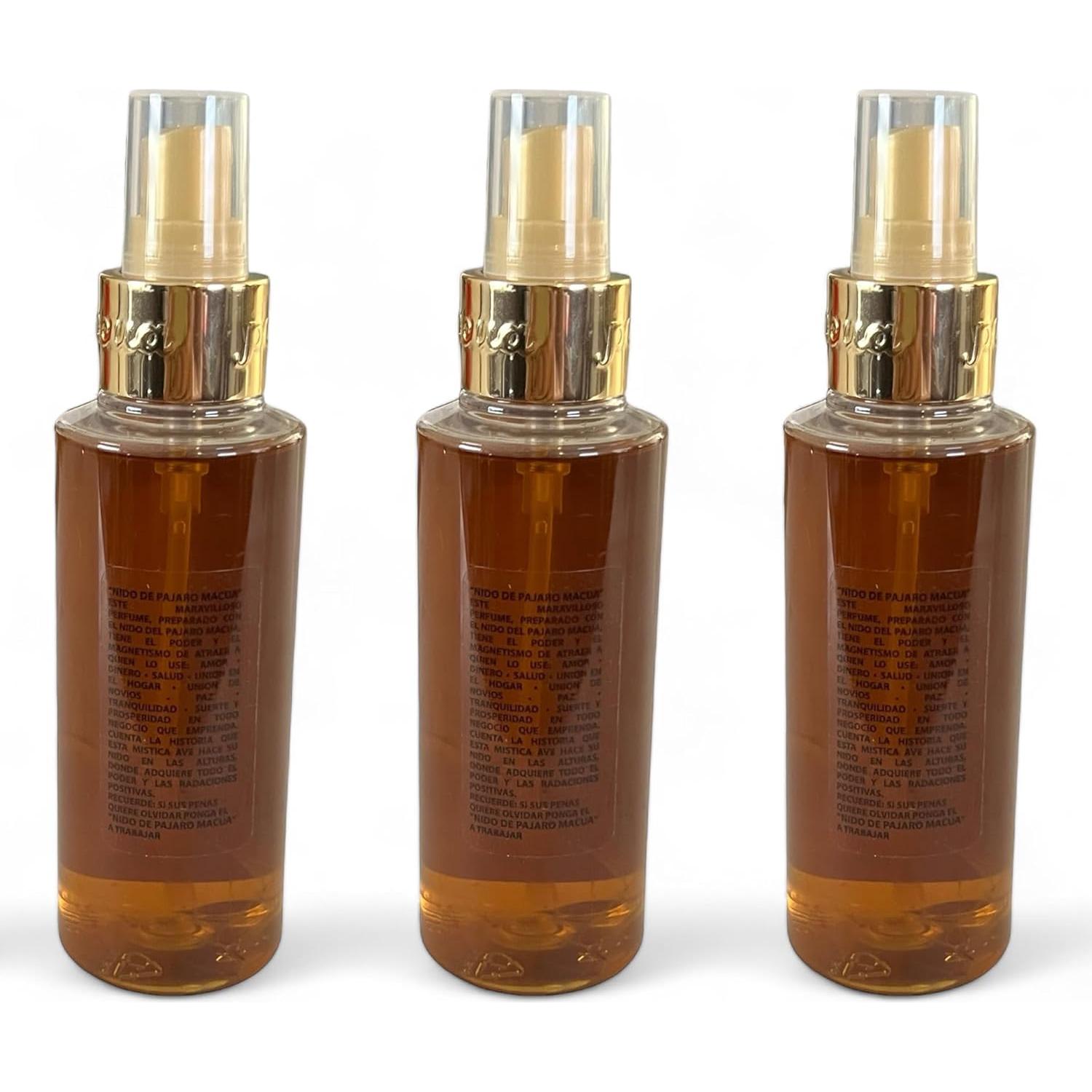 Perfume Nido de Pajaro Macua - Set de 3 x 118.3 ml