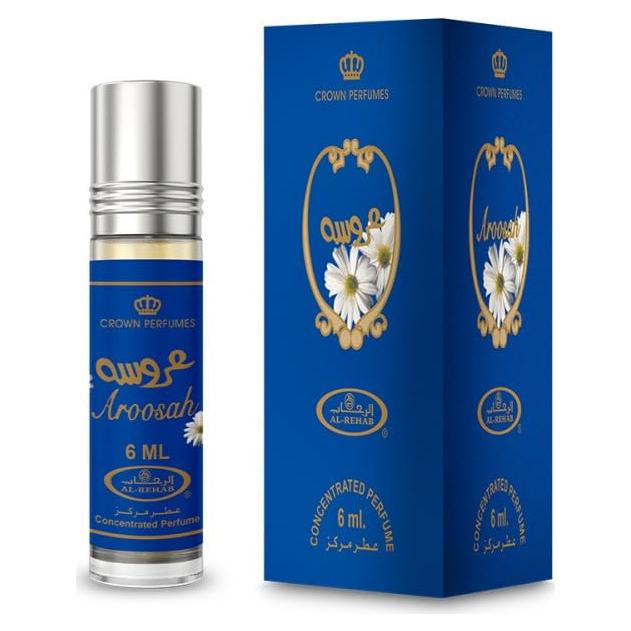 Aceite de Perfume Aroosah AlRehab 6ml Unisex Libre de Alcohol