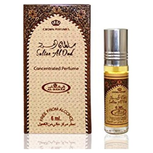 Aceite de Perfume Concentrado Al Rehab Sultan Al Oud 6ml