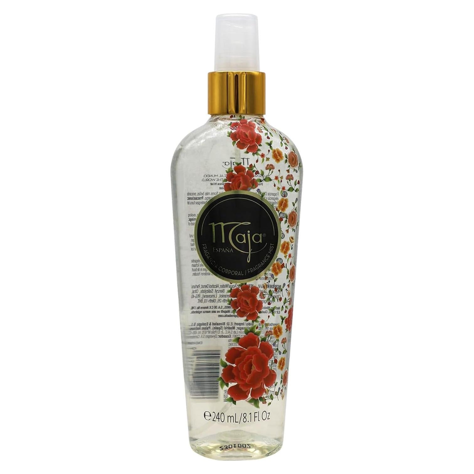 Bruma Corporal Maja Clásico 240 ml Floral - Hidratante y Refrescante