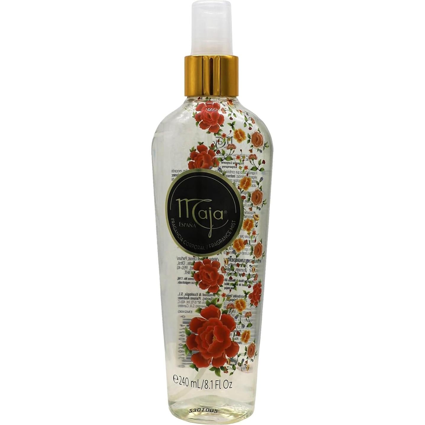 Bruma Corporal Maja Clásico 240 ml Floral - Hidratante y Refrescante