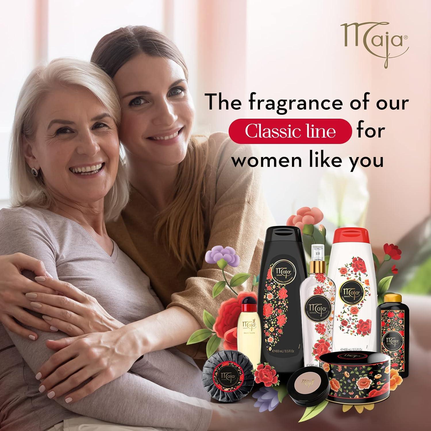 Bruma Corporal Maja Clásico 240 ml Floral - Hidratante y Refrescante