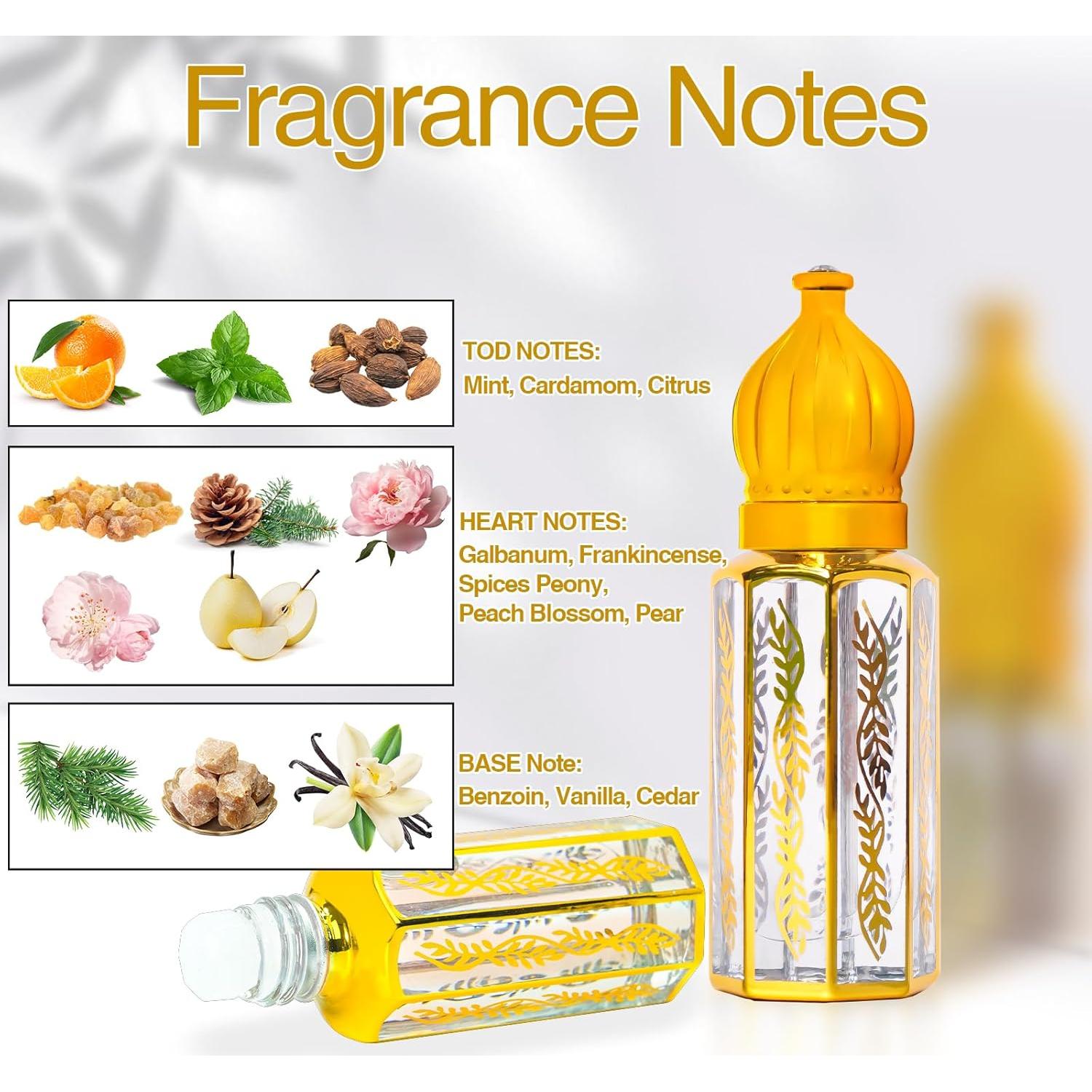 Pack de 3 Aceites de Perfume Árabes para Mujeres 35.4ML