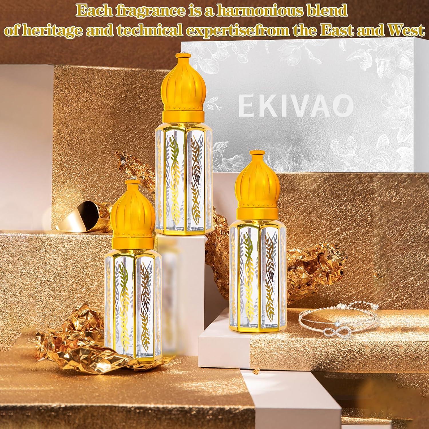 Pack de 3 Aceites de Perfume Árabes para Mujeres 35.4ML