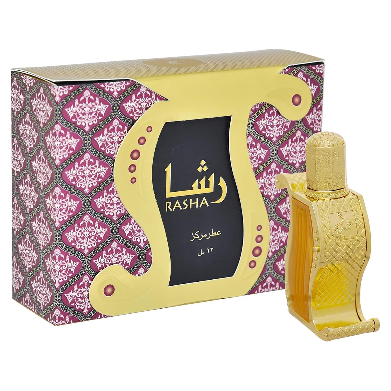 Aceite de Perfume Concentrado Khadlaj Rasha 11.6ml Unisex