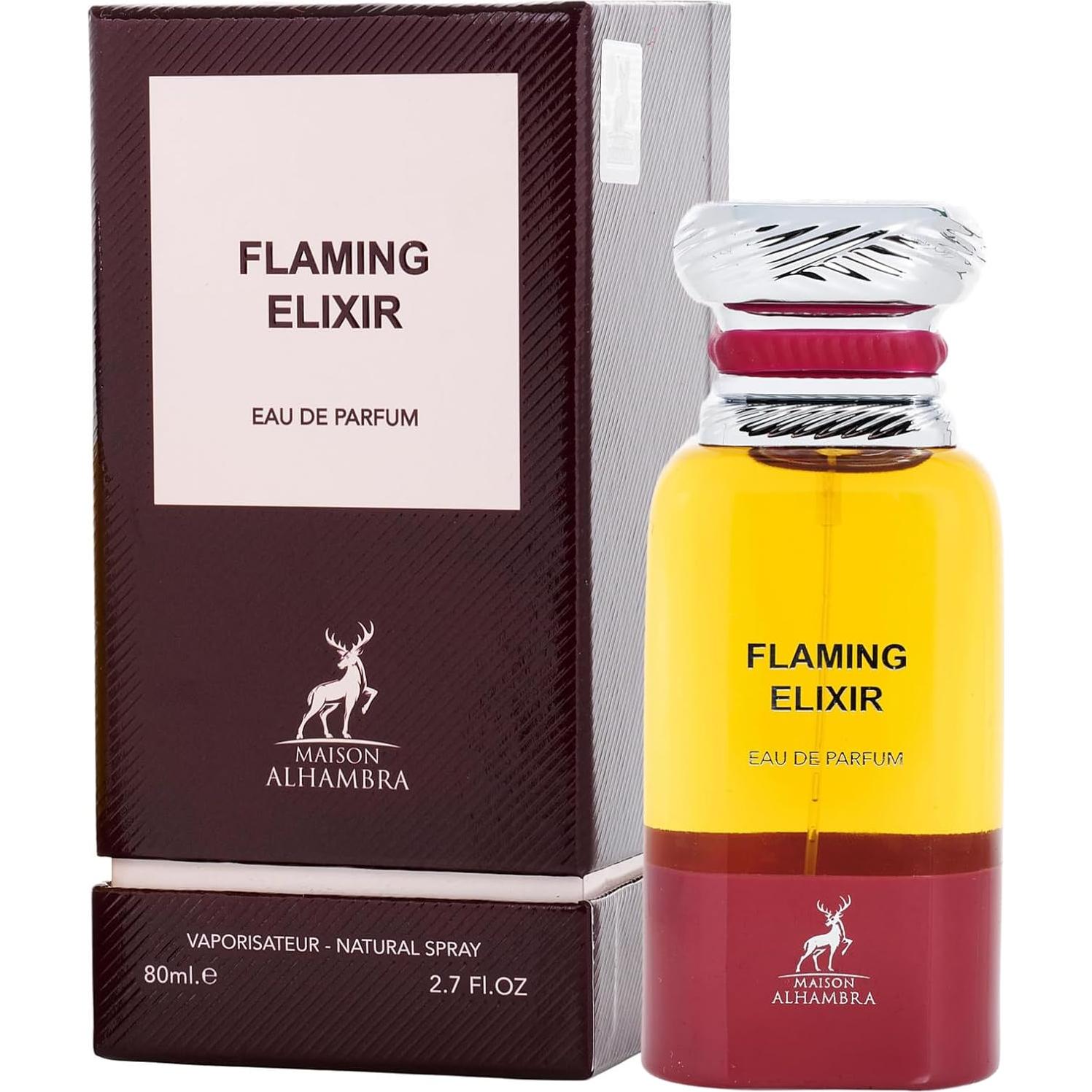 Perfume Maison Alhambra Flaming Elixir 76.5g EDP
