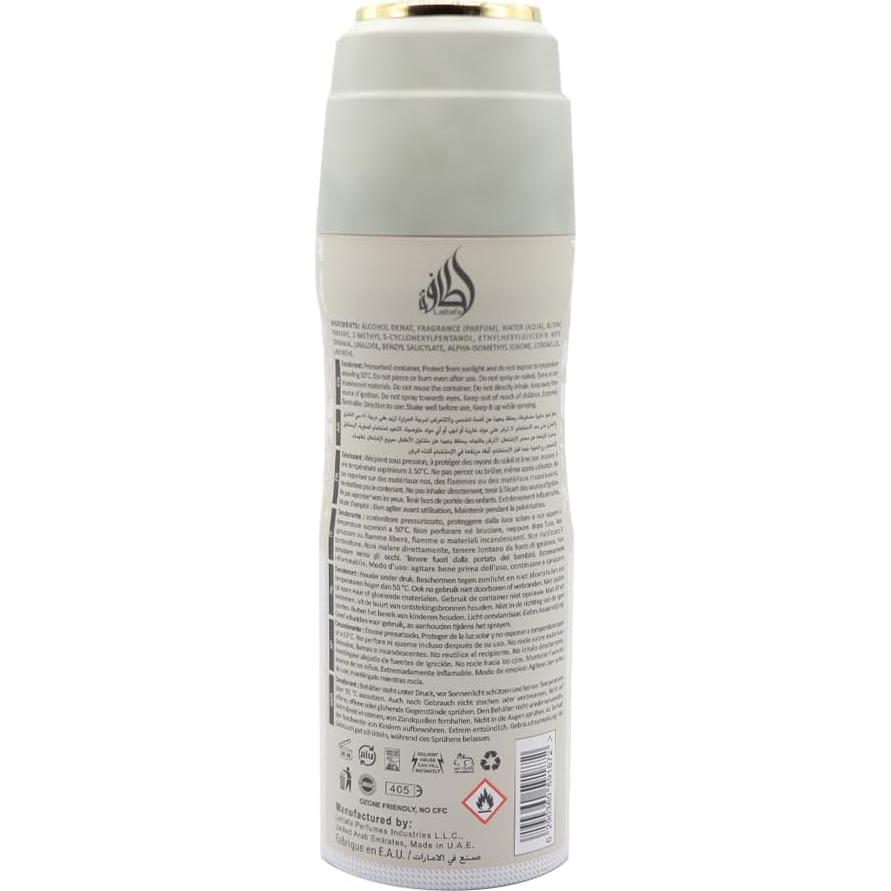 Desodorante Perfume Unisex Lattafa Yara Moi 200 ml Floral Frutal