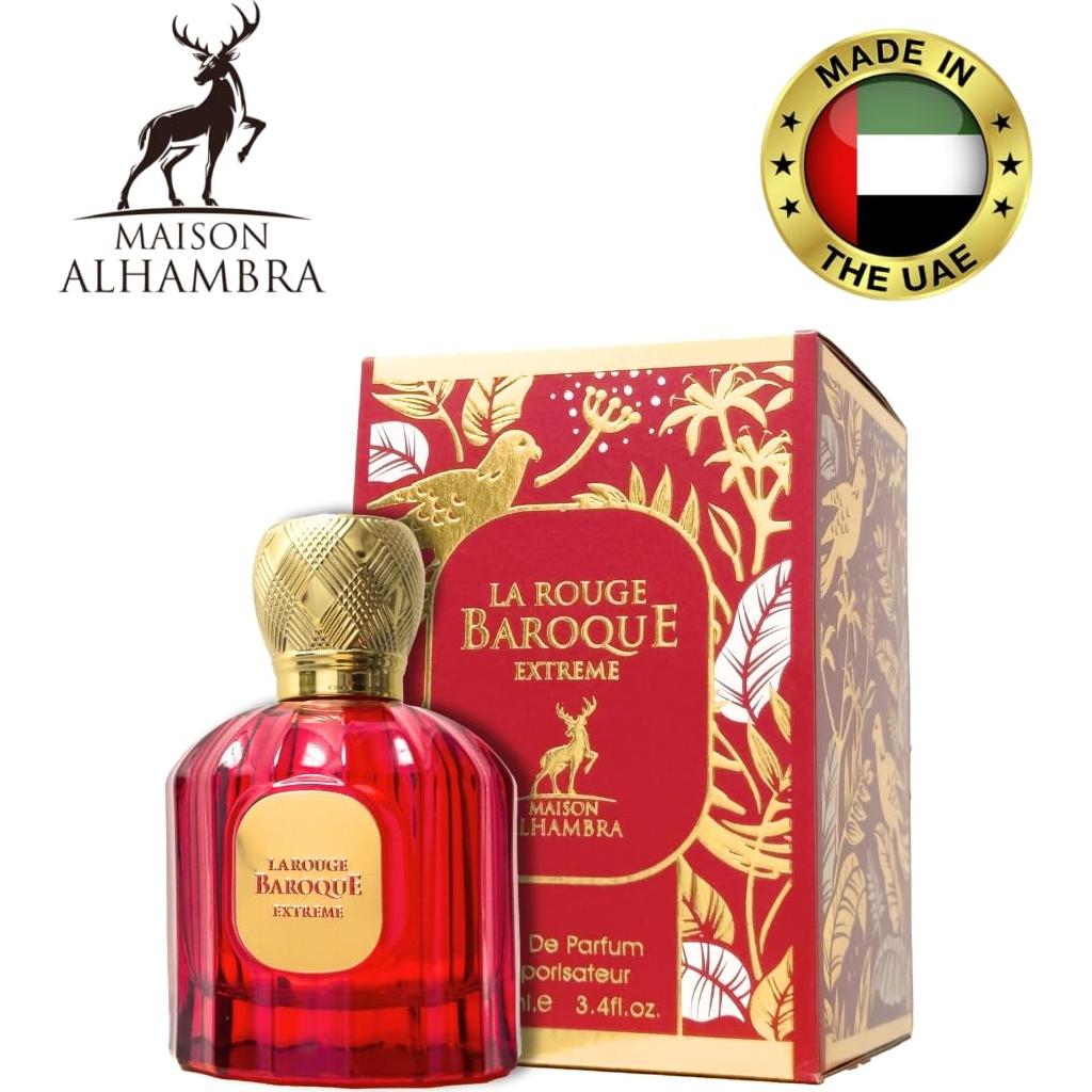 Maison Alhambra Baroque Rouge Extrait Eau De Parfum 100ml Unisex