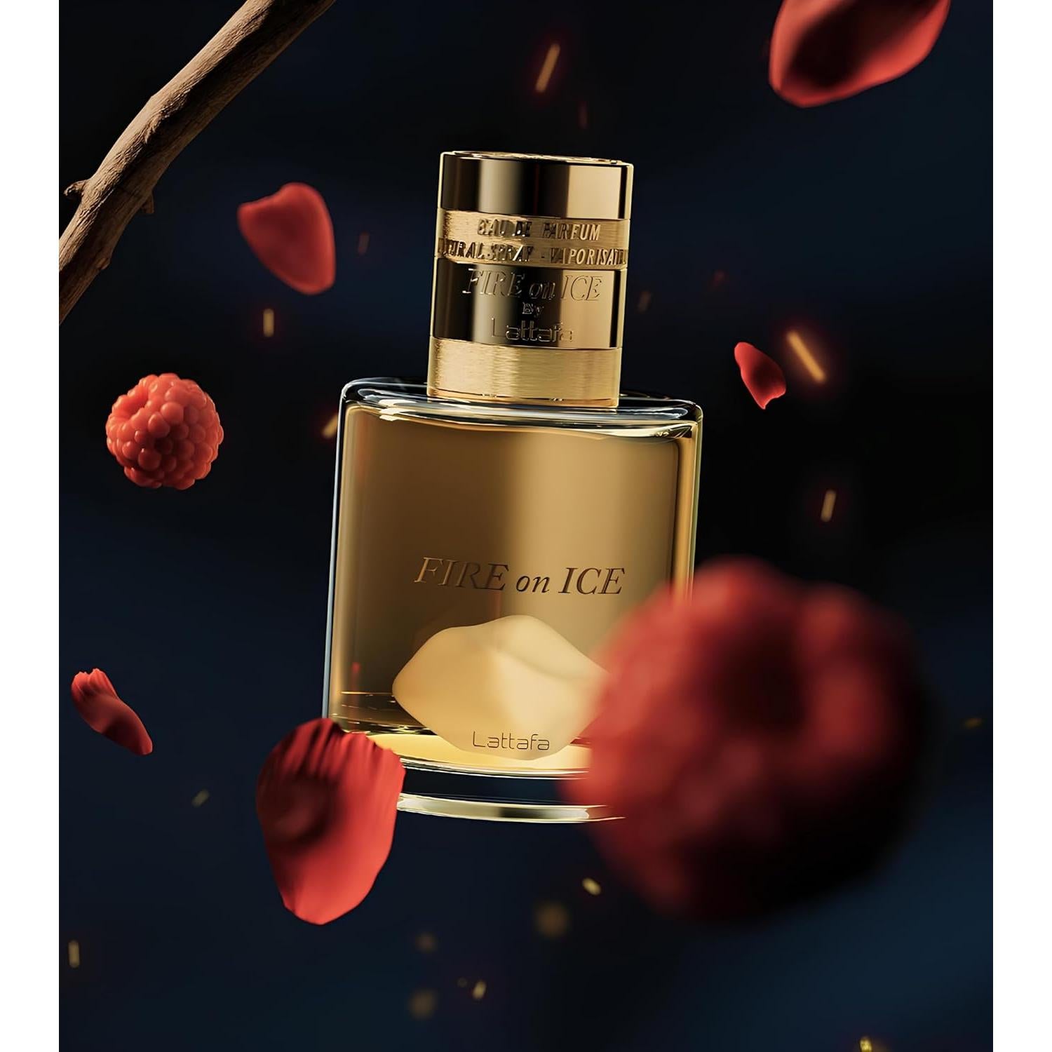 Eau de Parfum Lattafa Fire On Ice 110 ml Unisex