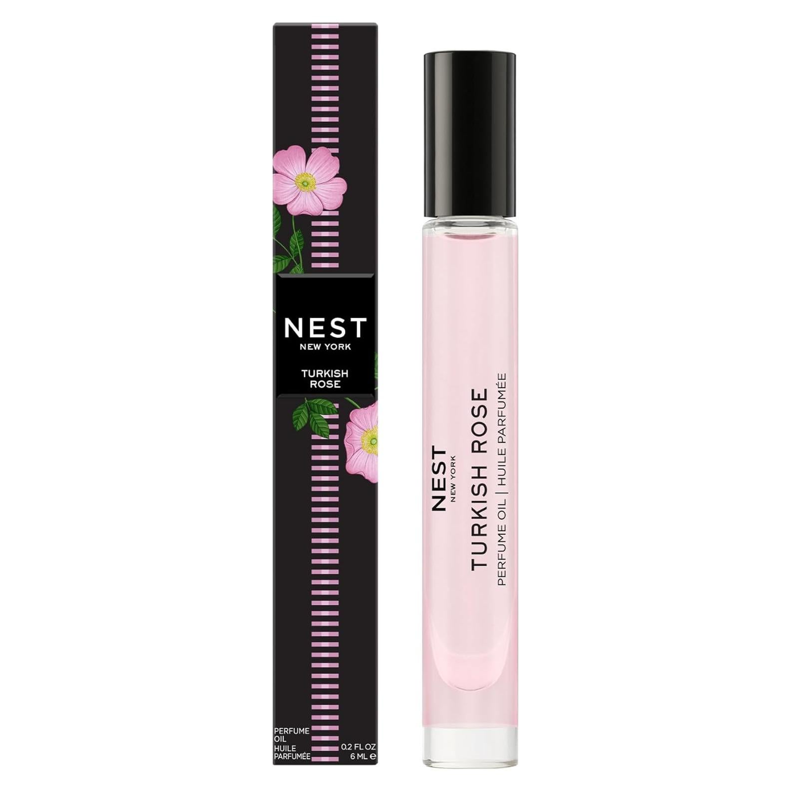 Aceite de Perfume Rosa Turca NEST Nueva York 6 mL Vegano