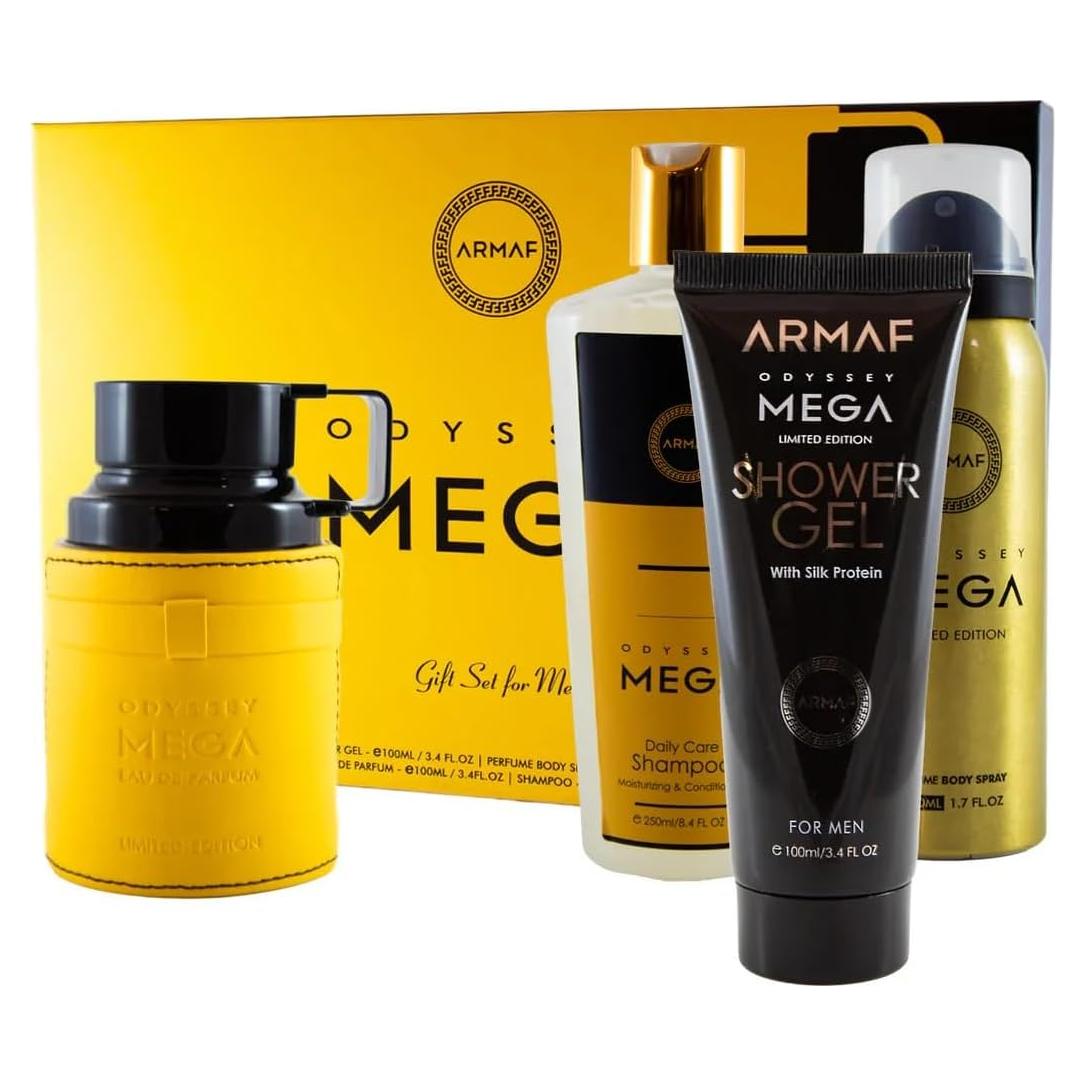 Set de Regalo Armaf Odyssey Mega 4 Piezas para Hombre