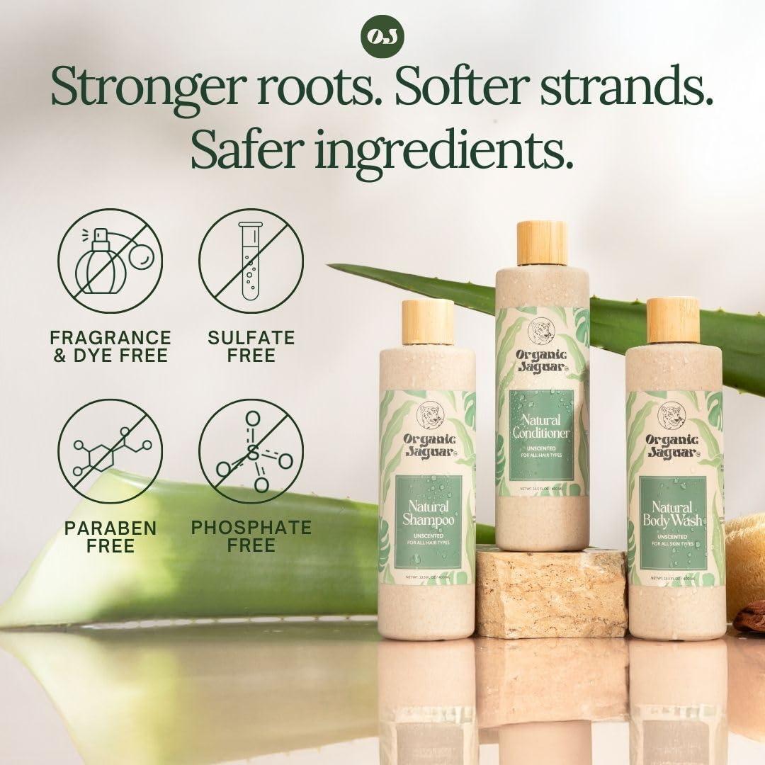 Champú Natural Organic Jaguar Sin Sulfatos 399.5 ml