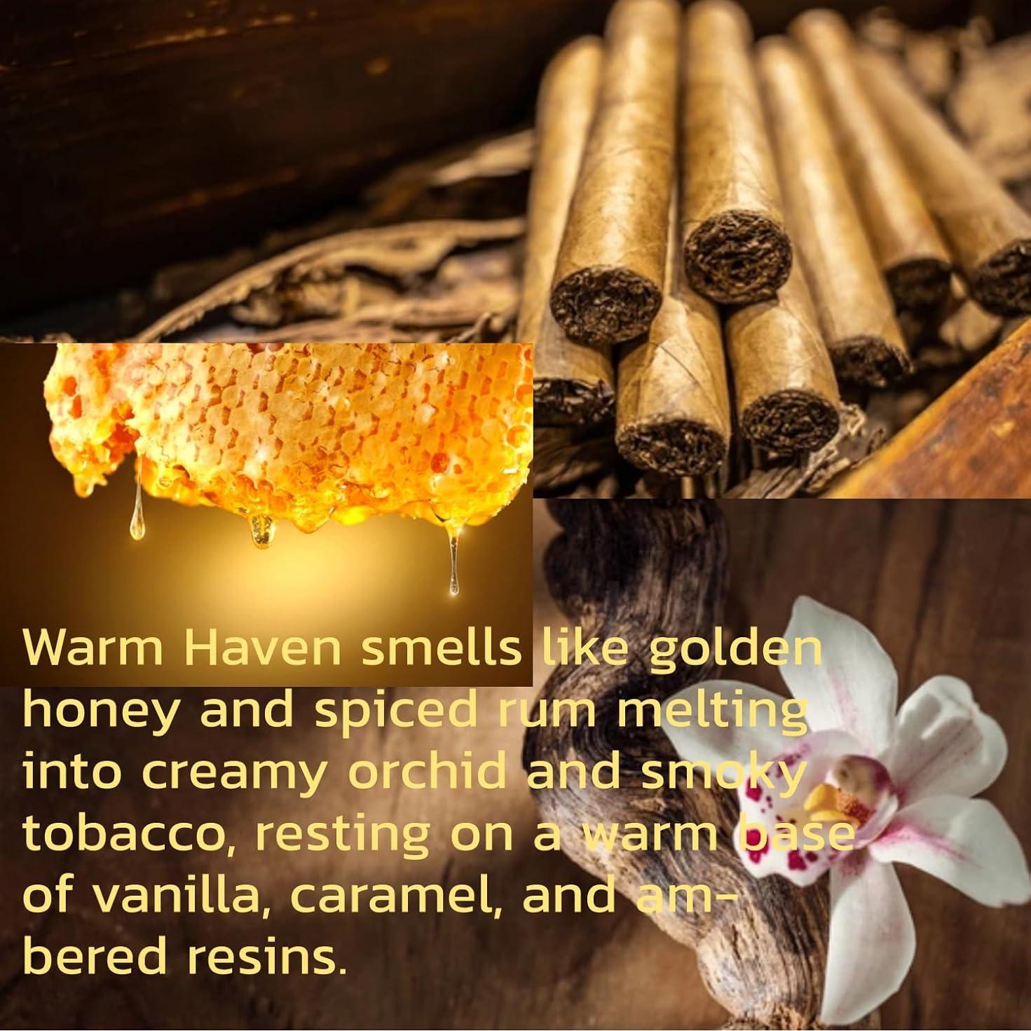 Eau de Parfum Warm Haven 100 ml - Fragancia Navideña Miel Canela