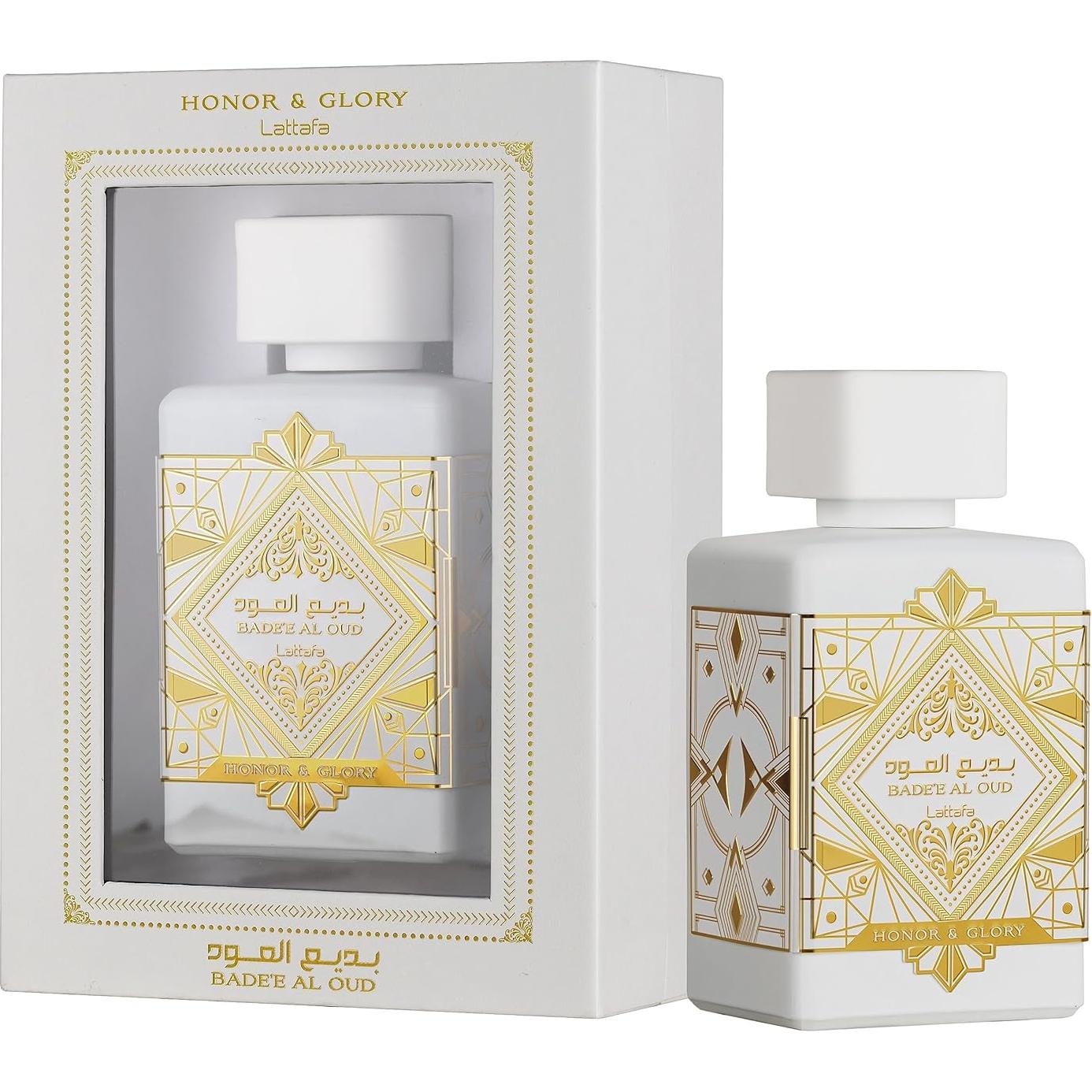 Al Haramain Ámbar Oud Rubí y Lattafa Bade'e Al Oud 100ml