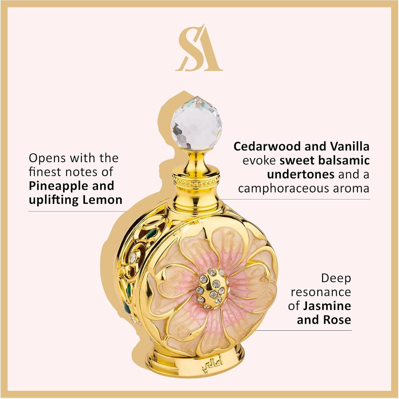 Aceite de Perfume Swiss Arabian Yulali 15ML - Fragancia Floral