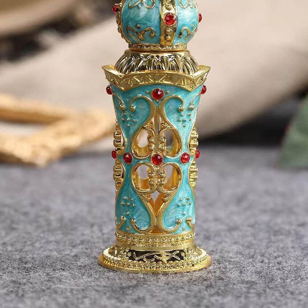 Botella de Perfume Reutilizable TEAMWILL Azul 12ml Decorativa