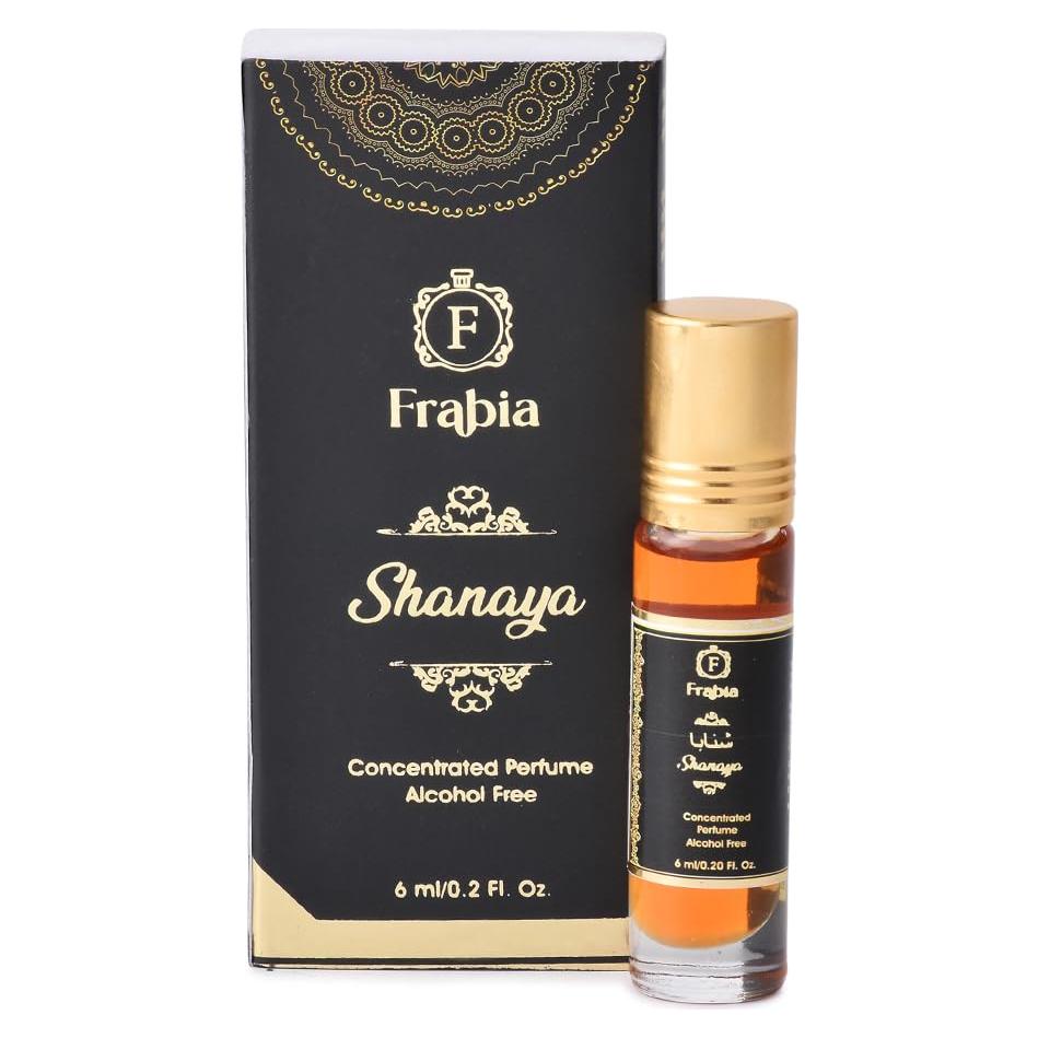 Aceite de Perfume Attar Shanaya 6ml | Fragancia Floral y Amaderada