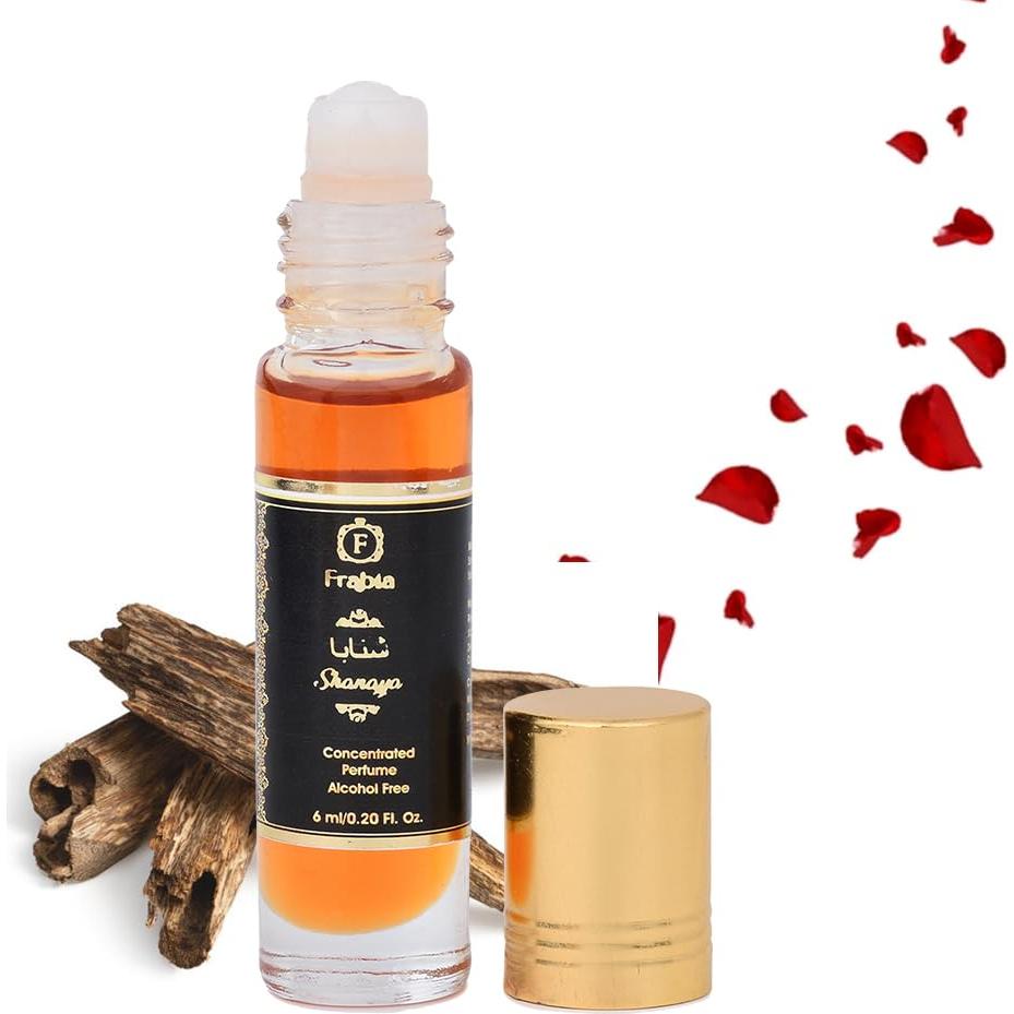 Aceite de Perfume Attar Shanaya 6ml | Fragancia Floral y Amaderada