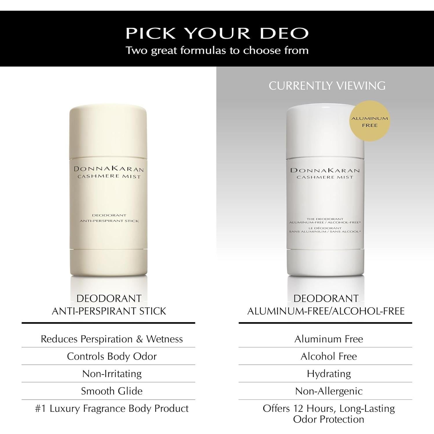 Desodorante en barra Donna Karan Cashmere Mist 100g sin aluminio