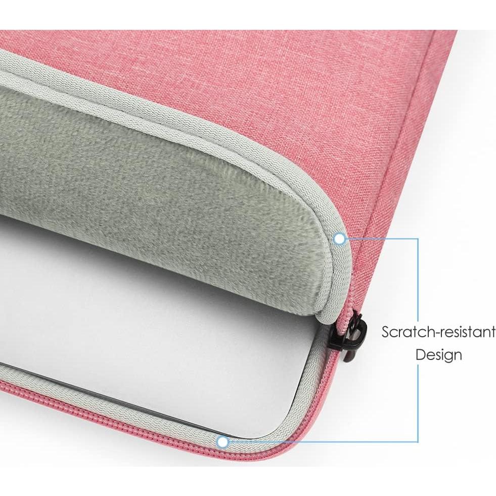 ProElife Funda para Laptop 13.6" Rosa Resistente al Agua