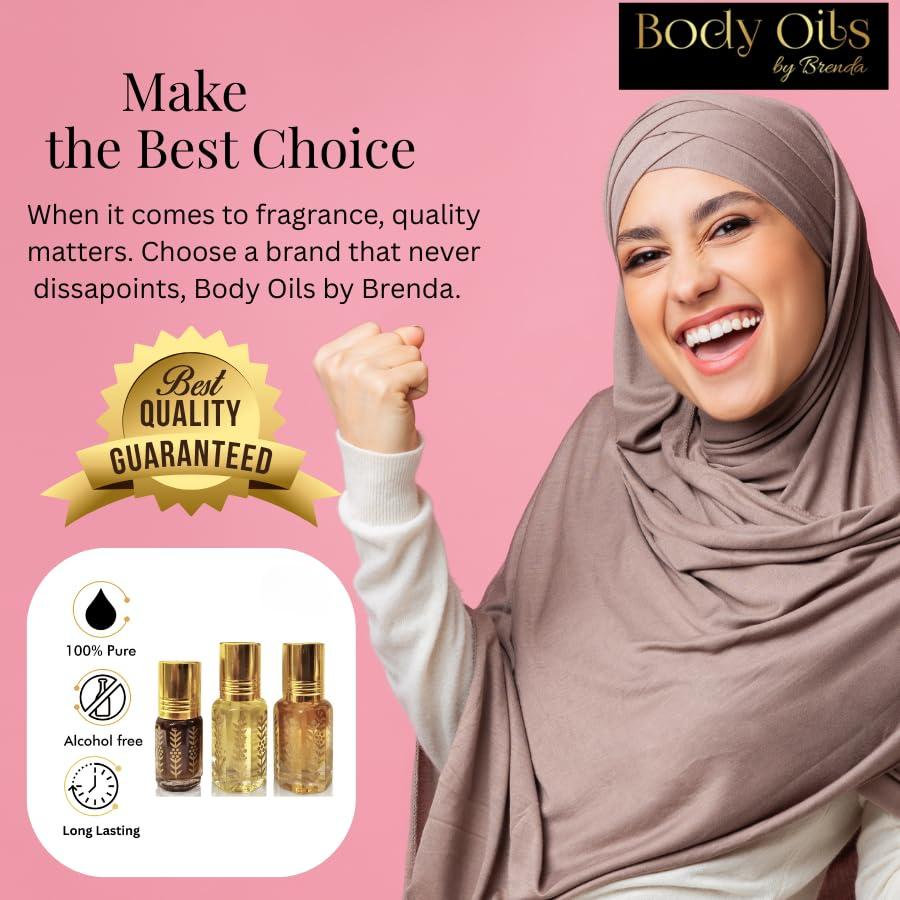 Aceite de Perfume Unisex Brenda Musk Al Tahara 6 ml - Libre de Alcohol