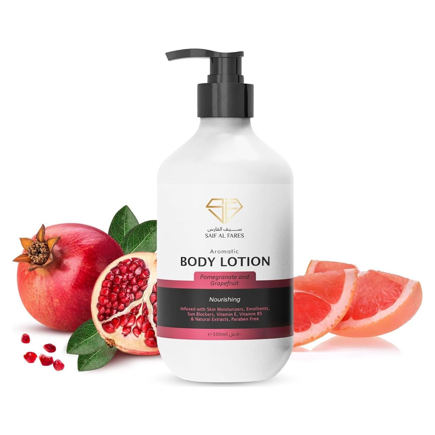 Loción Corporal Hidratante Granada y Pomelo 500ml - Beauty & Perfume