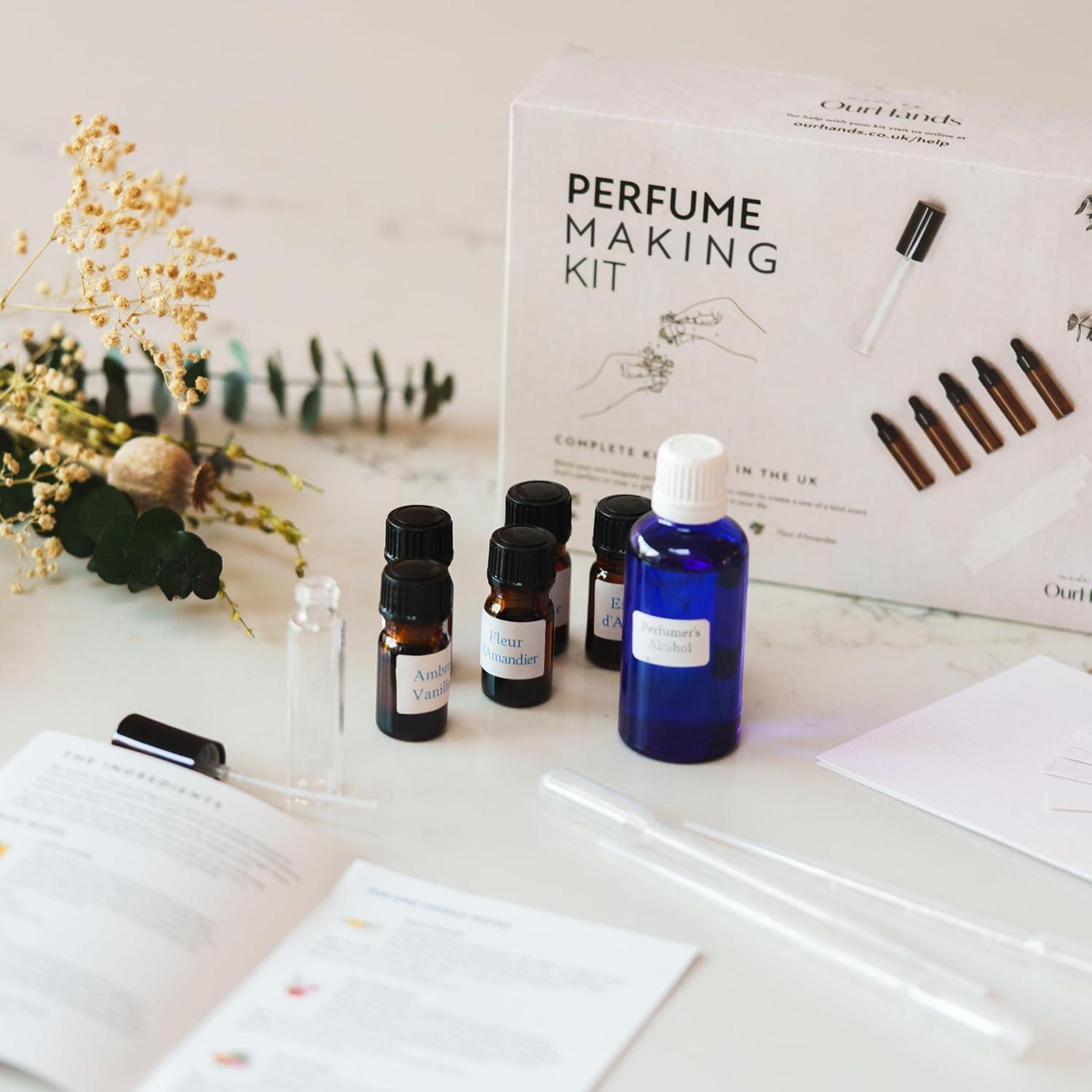 Kit de Fabricación de Perfume OurHands con 5 Aceites Premium
