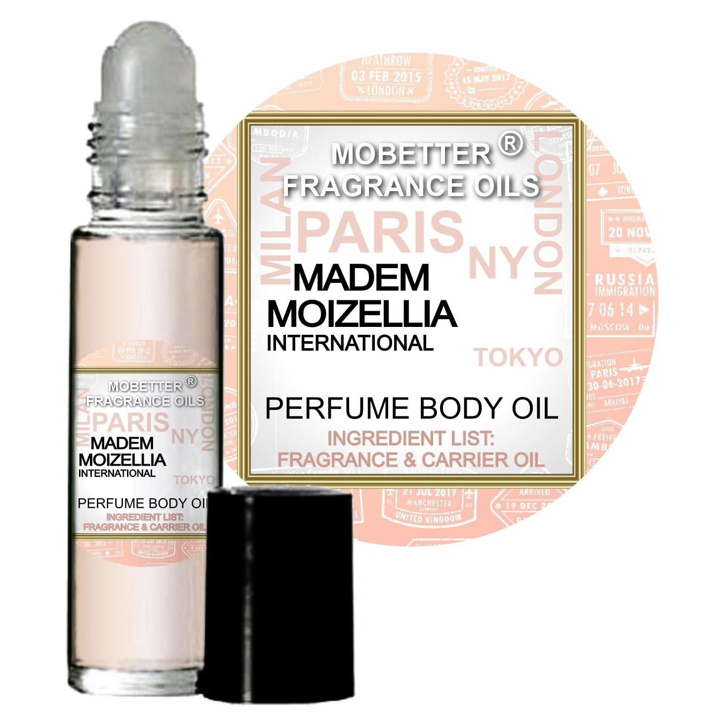 Aceite Corporal de Fragancia MoBetter Madem Moizellia 10ml