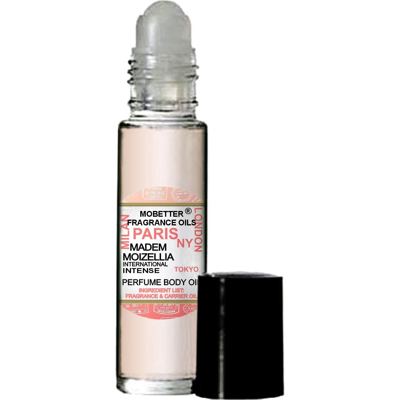 Aceite de Fragancia Corporal MoBetter Madem 10ml - Aroma Pastel de Fresa