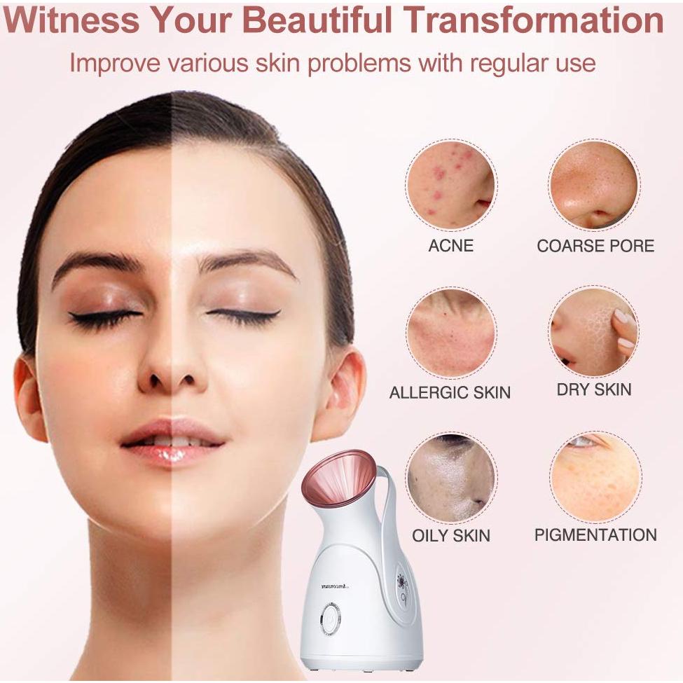 Vaporizador Facial Amconsure Nano Iónico 100ml Hidratante