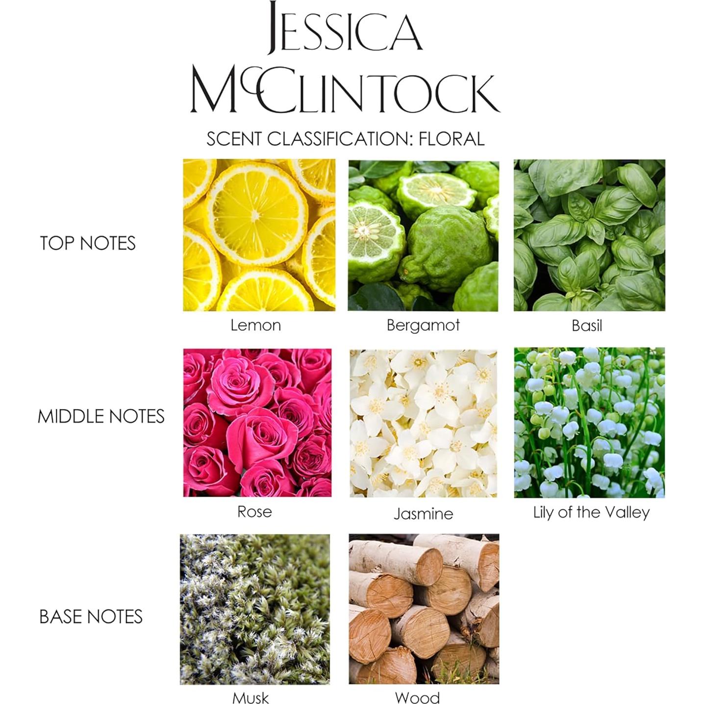 Perfume Rollerball Jessica McClintock 9.86 ml Floral