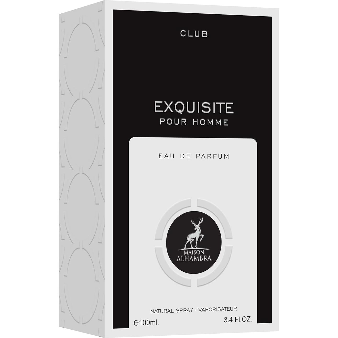 Eau De Parfum Maison Alhambra Club Exquisito 100ml Hombre