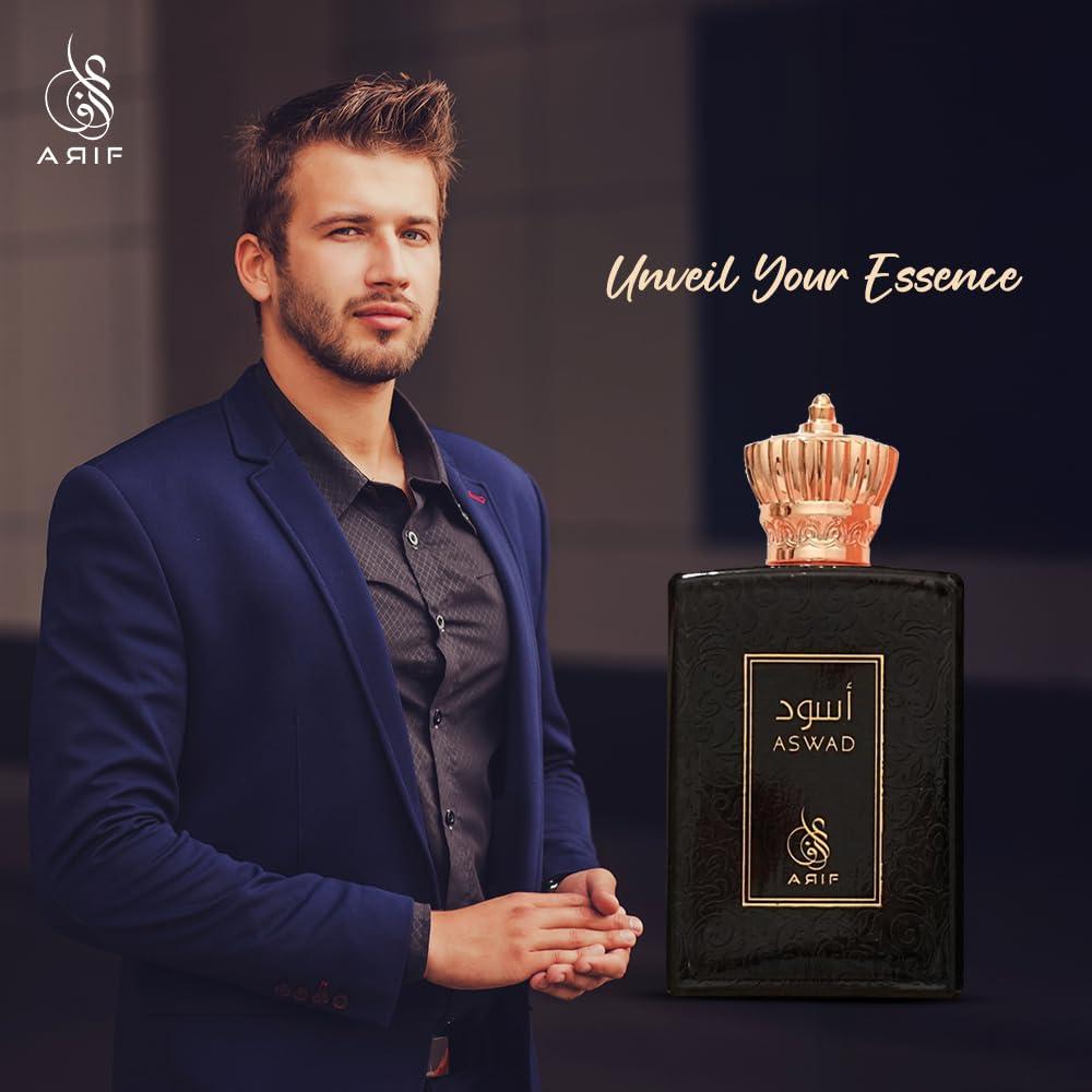 Eau de Parfum Aswad ARIF 100 ml - Fragancia Fresca y Duradera