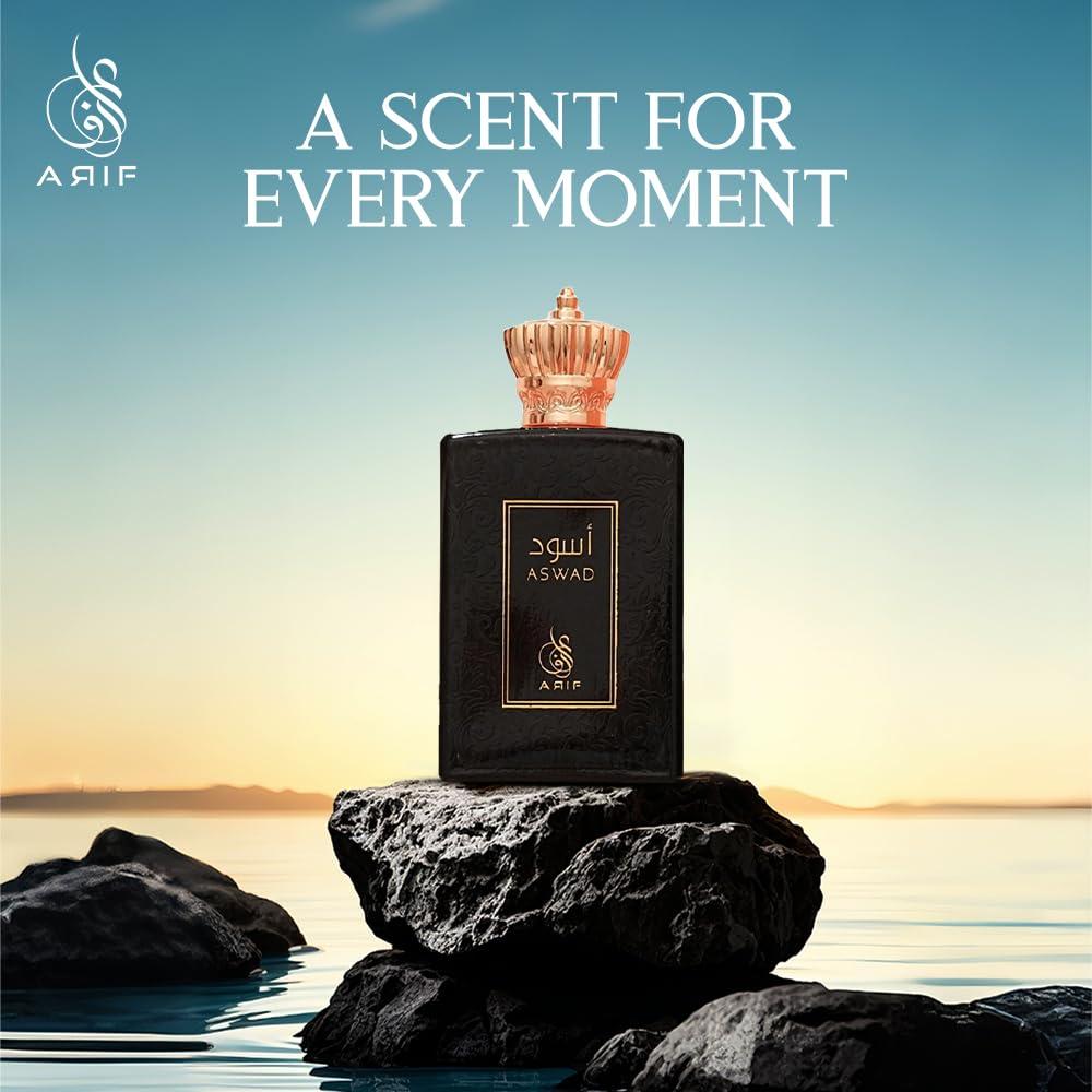Eau de Parfum Aswad ARIF 100 ml - Fragancia Fresca y Duradera