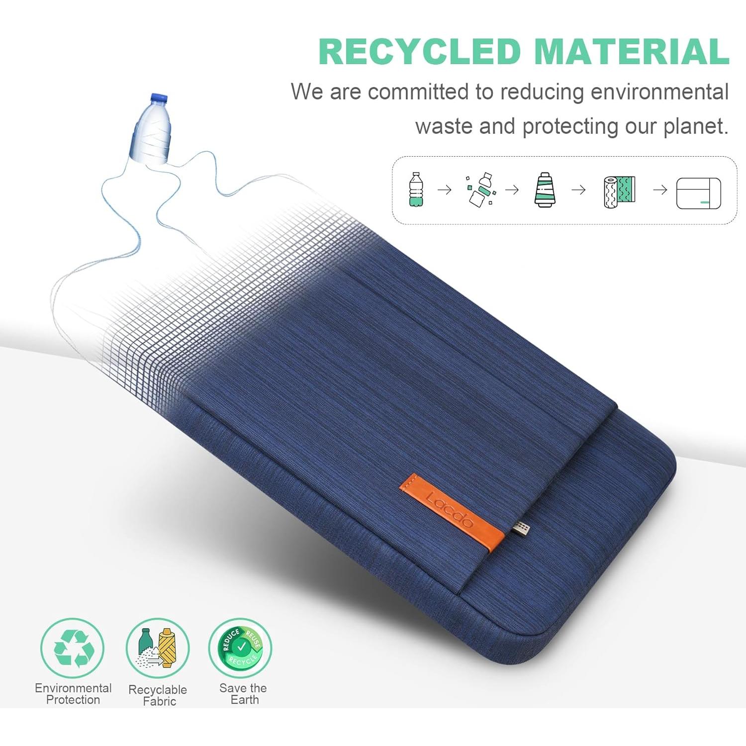 Funda para Laptop LACDO 13" Azul Resistente al Agua