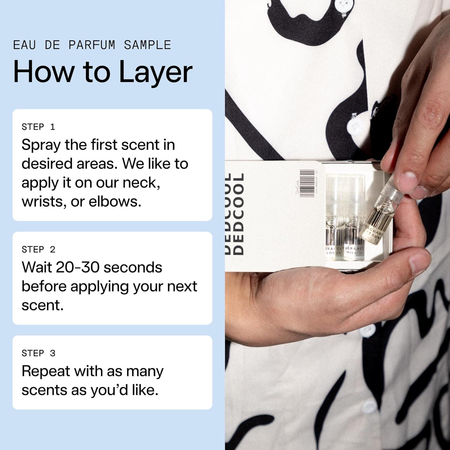 Conjunto de Fragancias de Lujo DedCool - 6 Minis Veganas