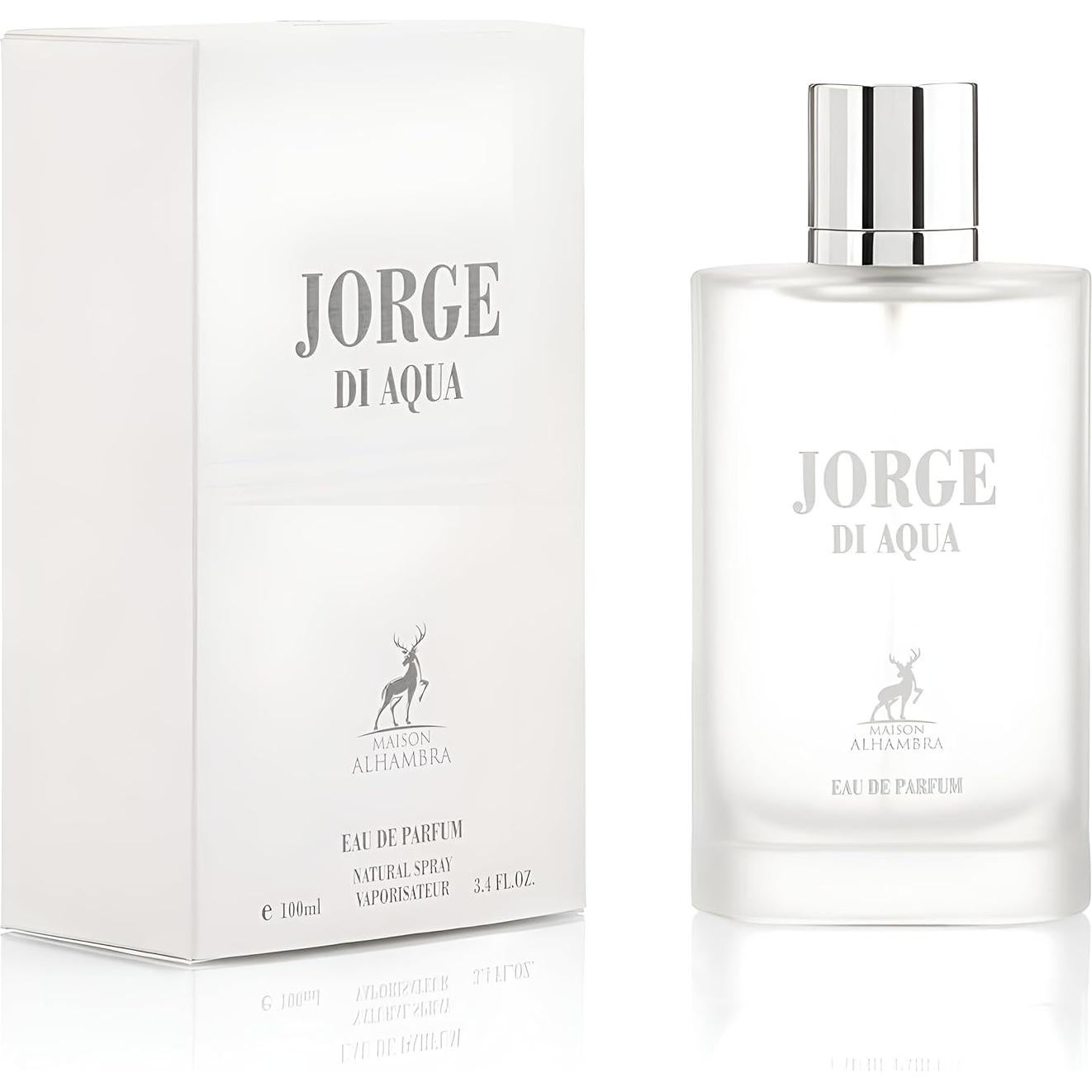 Eau de Parfum Spray para Hombres Maison Alhambra Jorge Di Aqua 100ml