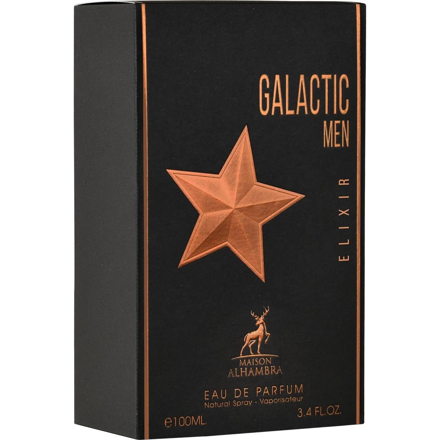 Eau de Parfum Maison Alhambra Galactic Men 100ml - Tabaco y Miel