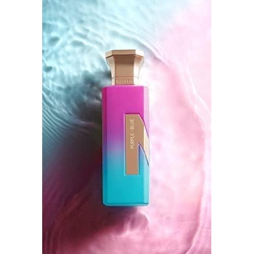 Perfume Naseem Aqua Azul Púrpura 75ml - No Alcohólico, Hipoalergénico