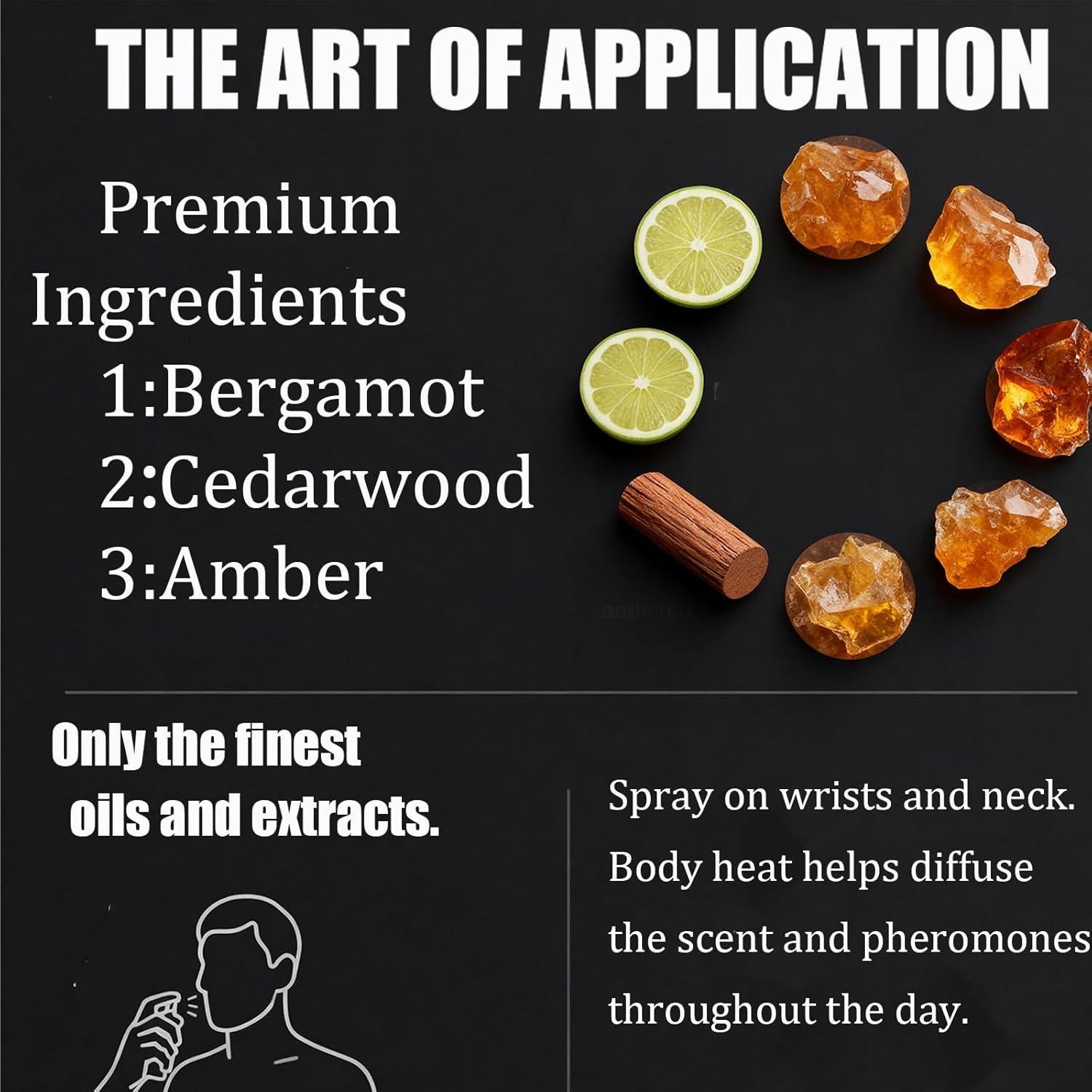 Colonia para Hombres LVM AURA 50ml - Fragancia Amaderada y Fresca