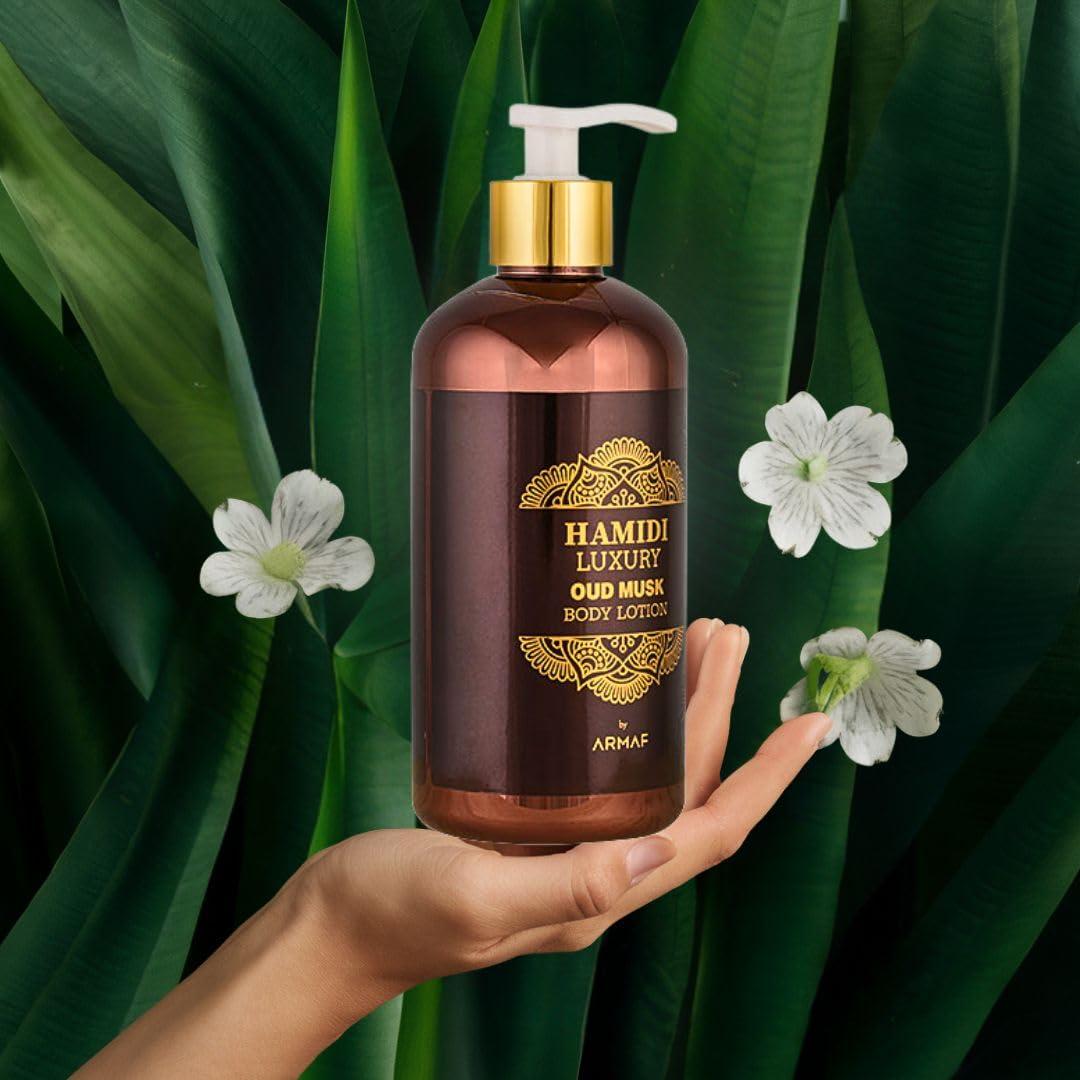 Loción Corporal Ultra Hidratante Hamidi Oud Musk 500ml