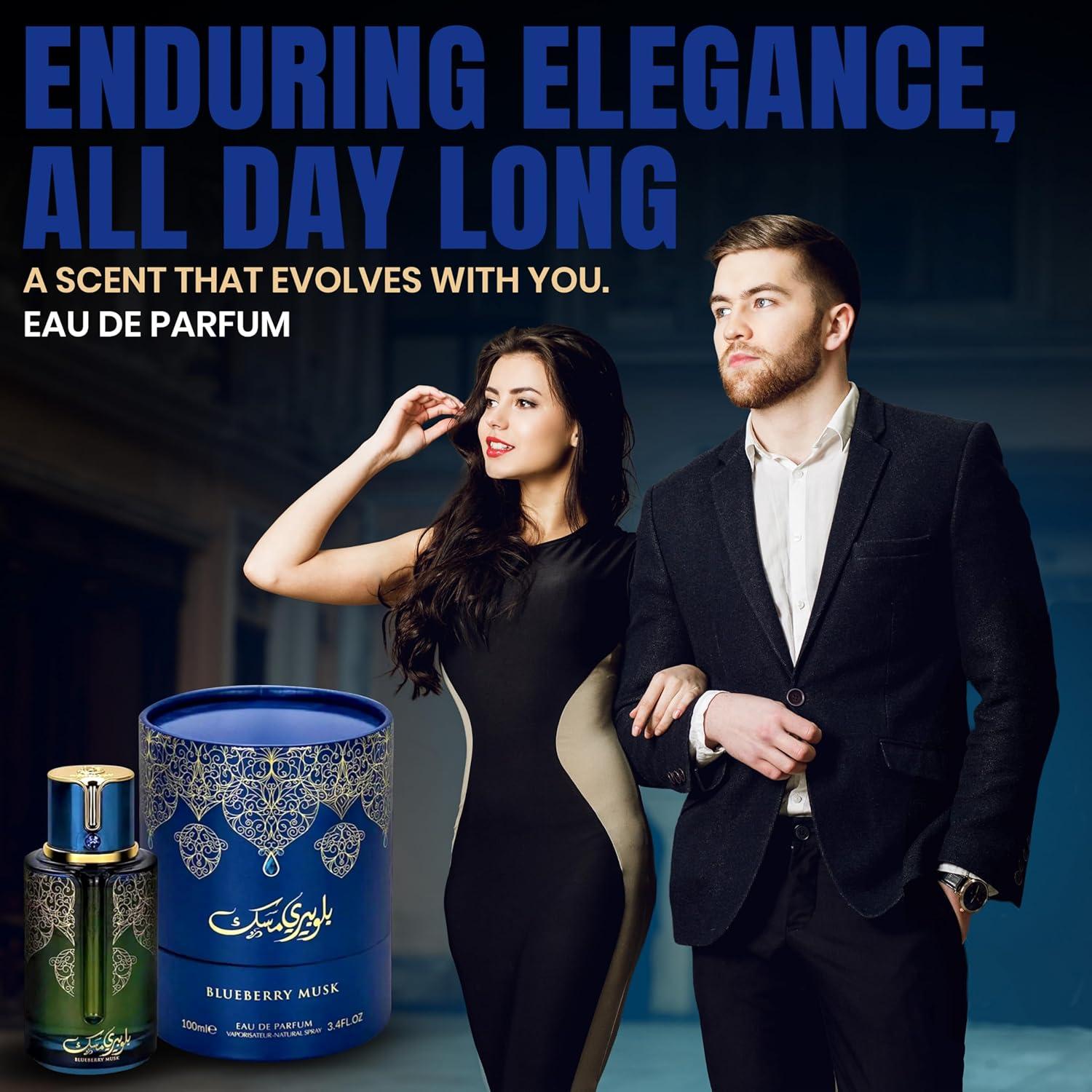 Eau de Parfum Musk de Arándano 100 ml - Colonia Unisex Larga Duración