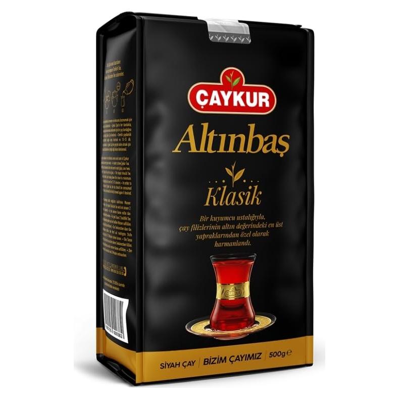 Té Negro Gourmet Caykur Altınbaş 500g - Hojas Sueltas Sin Pesticidas