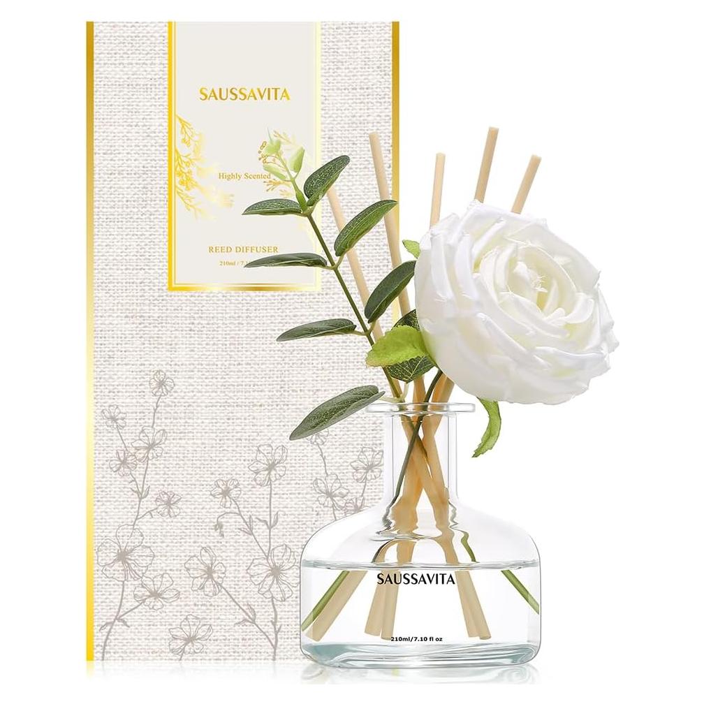 Difusor Aromático Saussavita 210ml Flor Blanca 120 Días