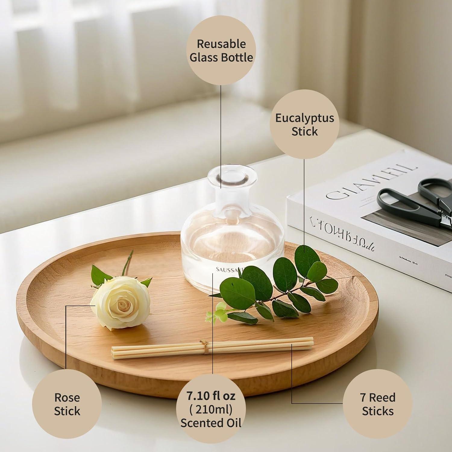 Difusor Aromático Saussavita 210ml Flor Blanca 120 Días