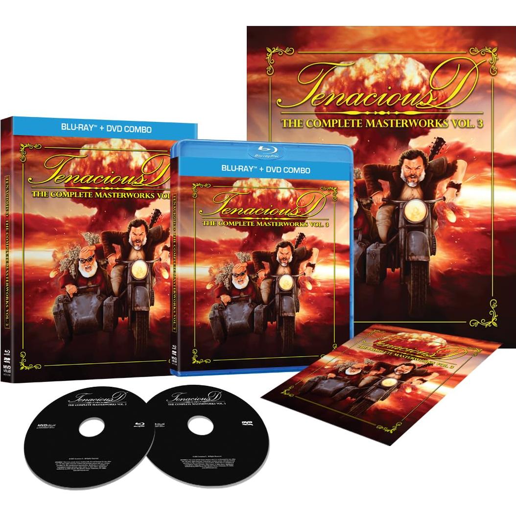 Tenacious D - Las Obras Maestras Completas Vol. 3 DVD+Blu-ray