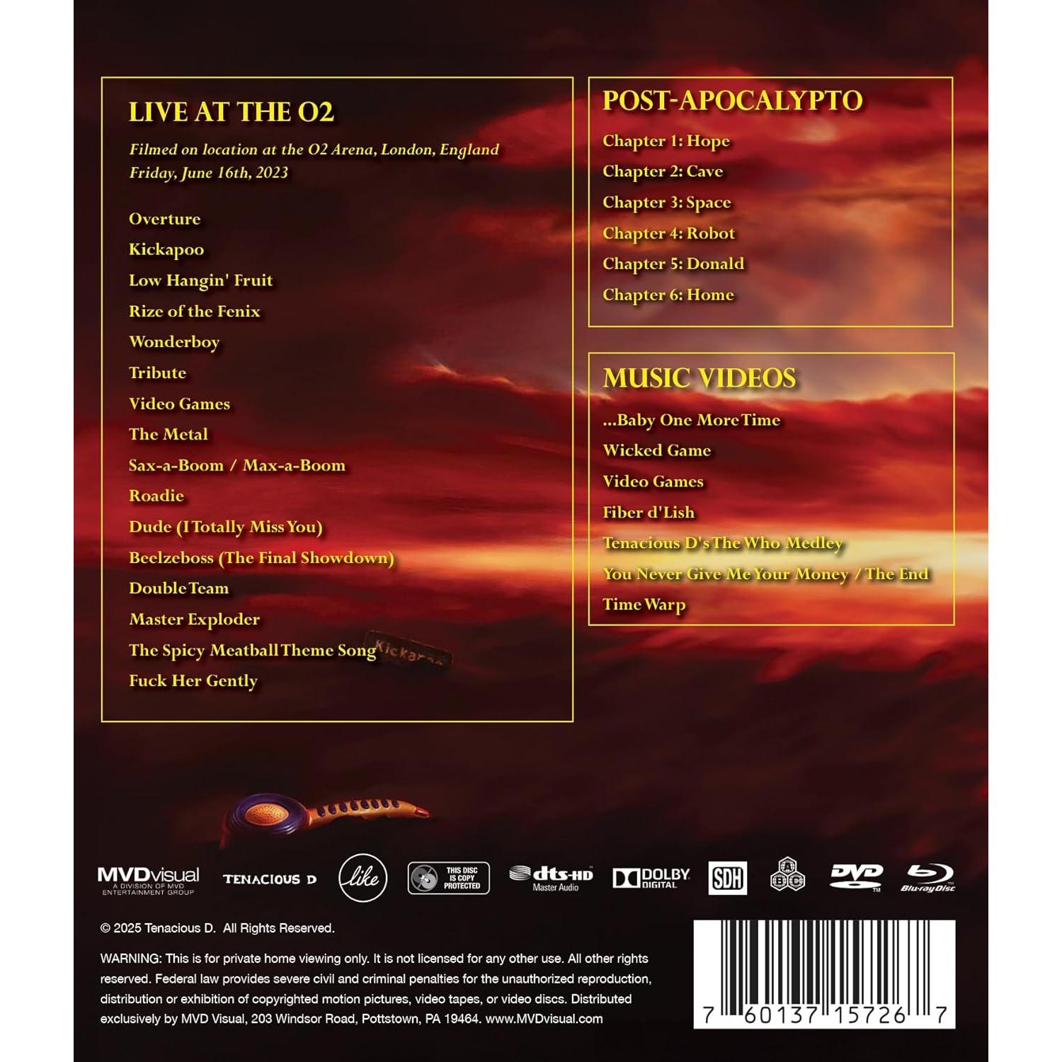 Tenacious D - Las Obras Maestras Completas Vol. 3 DVD+Blu-ray