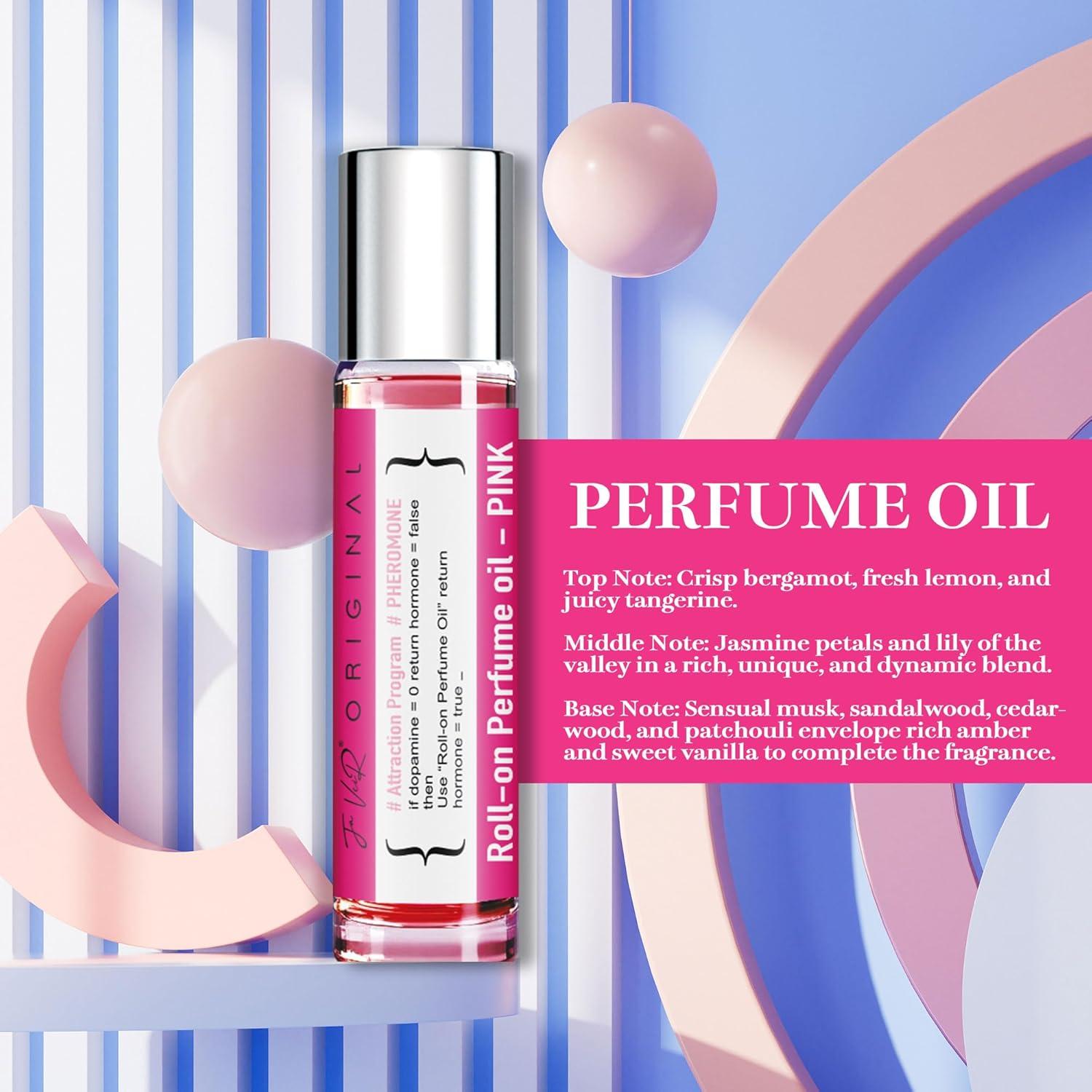 Aceite de Perfume JA VEIR con Feromonas 10 ml Sin Alcohol