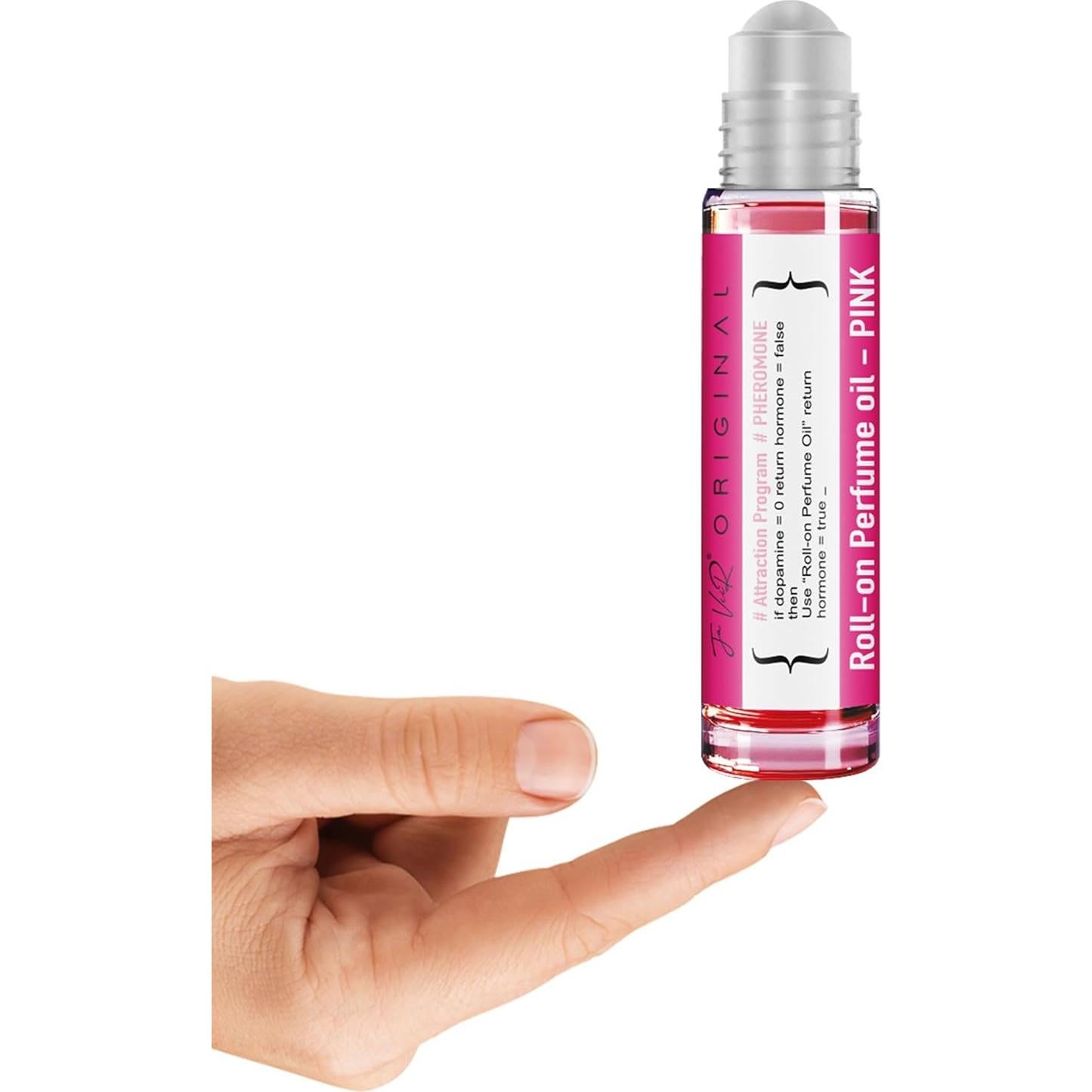 Aceite de Perfume JA VEIR con Feromonas 10 ml Sin Alcohol