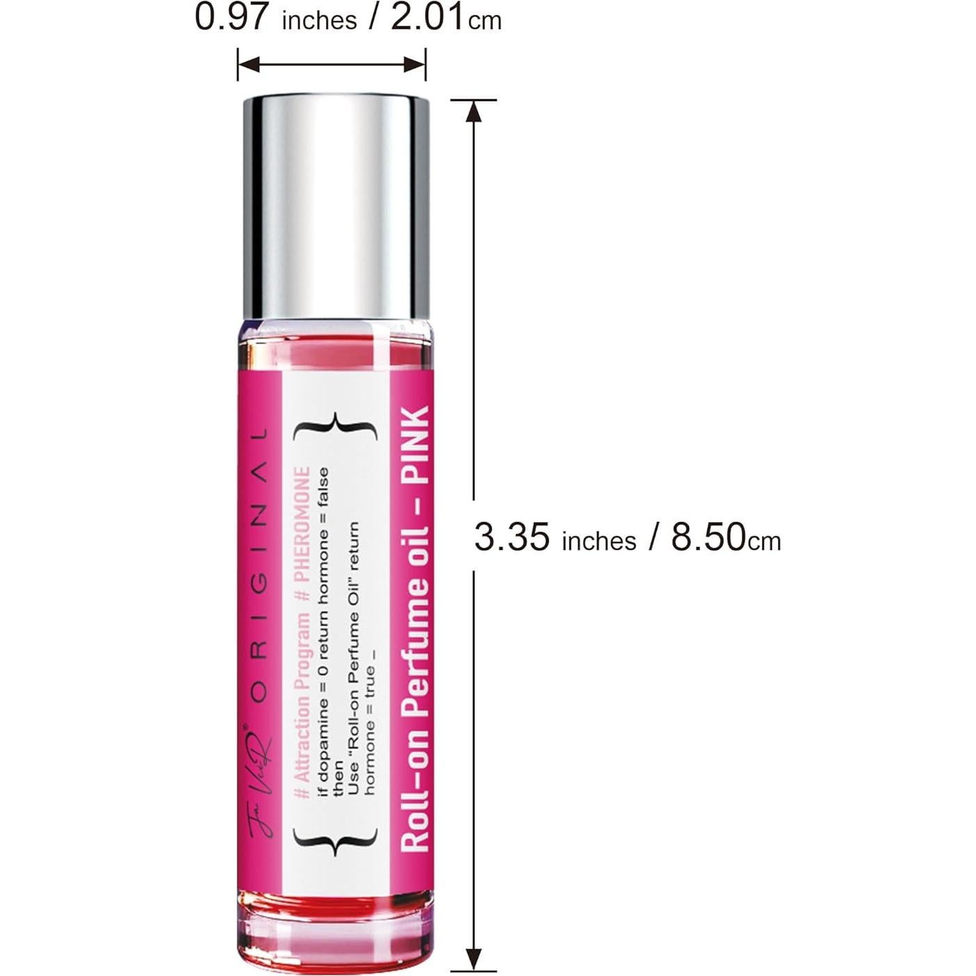 Aceite de Perfume JA VEIR con Feromonas 10 ml Sin Alcohol